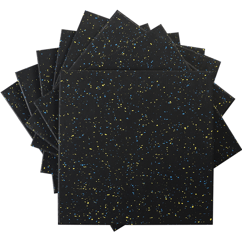 金年会复合环保材质橡胶地垫运动地垫室内缓冲地板健身器材力量区专用拼接垫子（12块起拍）