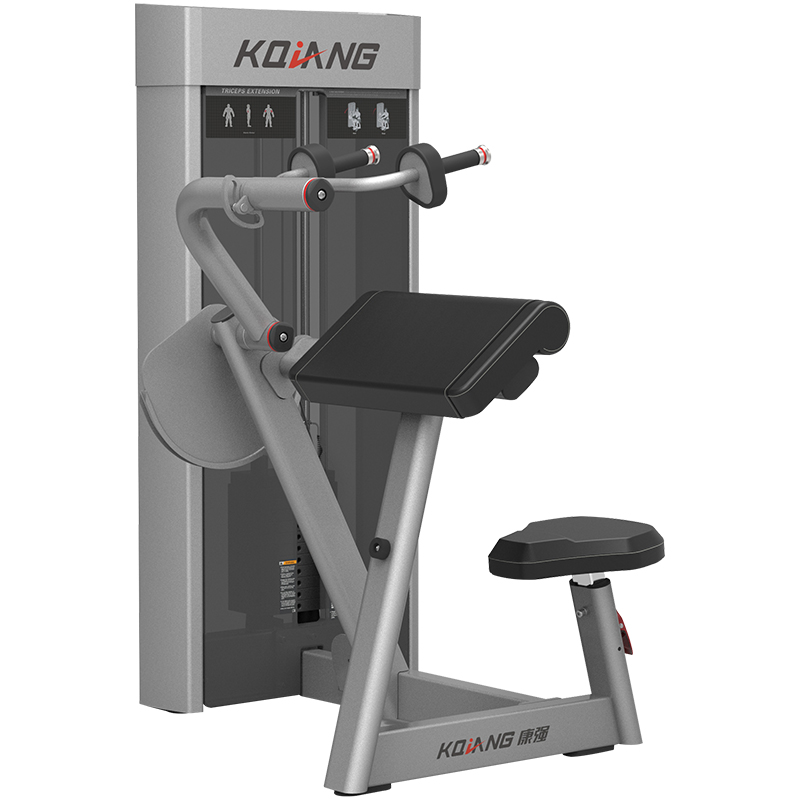 金年会商用健身房坐姿三头肌前压训练器8008专用力量器械无氧健身器械