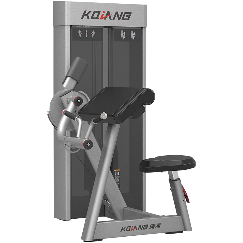 金年会商用健身房坐姿二头肌弯举训练器8007专用力量器械无氧健身器械