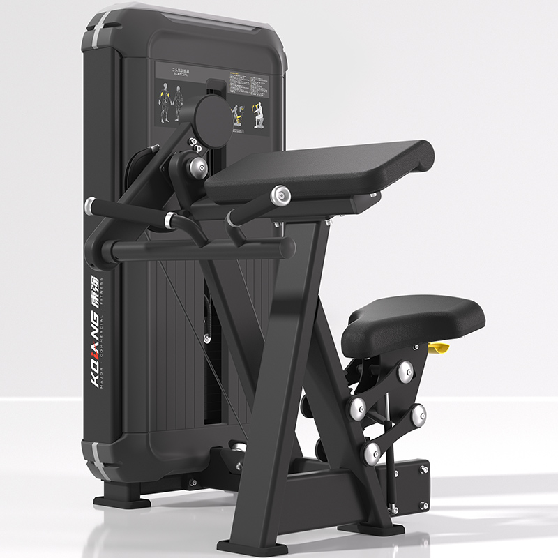 金年会坐式二头肌训练器7001室内专业力量专项运动健身器材